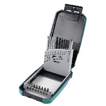 Zestaw mieszany Wolfcraft Zestaw wierte i bitw - 19 cz.