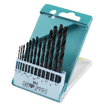 Zestaw wierte do metalu Wolfcraft HSS classic 1.5-6.5 mm - 13 szt.