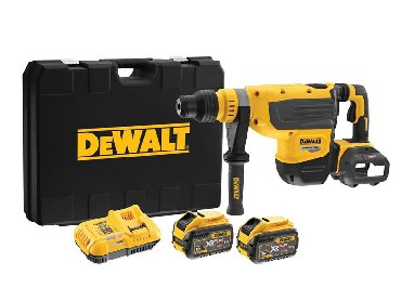 Akumulatorowa moto-wiertarka DeWalt DCH733X2 BRUSHLESS FLEXVOLT - 2 akumulatory FLEXVOLT 18-54V/9.0-3.0Ah