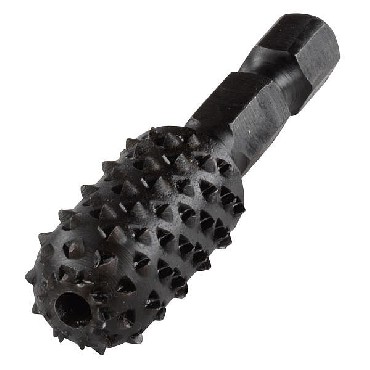 Tarnik profilowany do drewna Wolfcraft Zaokrglony - trzpie 6-kt