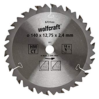 Pia tarczowa Wolfcraft 140/12.75 mm HM - szybkie i dokadne cicia