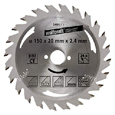 Pia tarczowa Wolfcraft 150/20 mm HM - proste i szybkie cicia