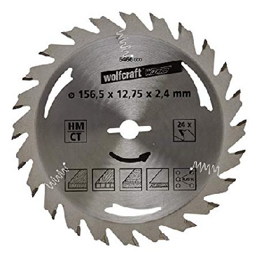 Pia tarczowa Wolfcraft 156.5/12.75 mm HM - proste i szybkie cicia