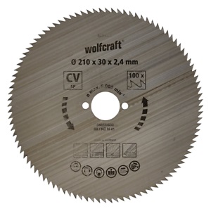 Piła tarczowa Wolfcraft 210/30 mm CV - dokładne cięcia