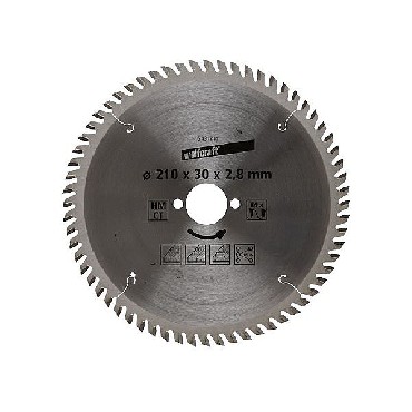 Pia tarczowa Wolfcraft 210/30 mm HM - dokadne i czyste cicia