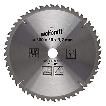 Pia tarczowa Wolfcraft 300/30 mm HM - szybkie i dokadne cicie