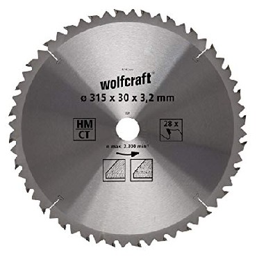 Pia tarczowa Wolfcraft 315/30 mm HM - szybkie i dokadne cicie