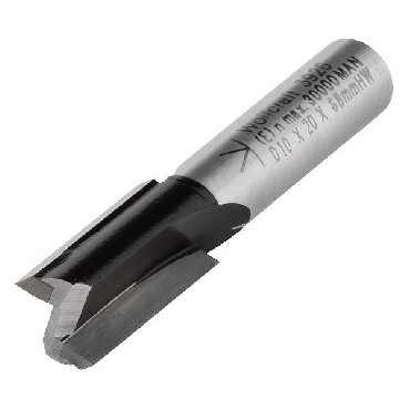 Osprzt do frezarek Wolfcraft Frez do rowkw 10 mm / HM / trzpie 8 mm
