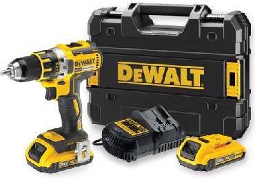 Akumulatorowa wiertarko-wkrtarka DeWalt DCD790S2 BRUSHLESS XR - 2 akumulatory 18V/1.5Ah