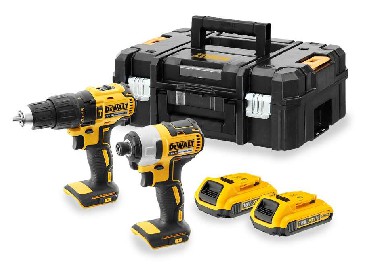 ZESTAW 18V DeWalt DCK2060D2T BRUSHLESS - 2 akumulatory 18V/2.0Ah