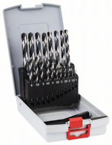 Zestaw wierteł do metalu Bosch HSS PointTeQ ProBox 1-10 mm - 19 szt.