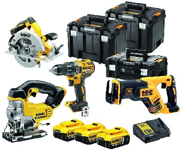 ZESTAW 18V DeWalt DCK421P3T - 3 akumulatory 18V/5.0Ah