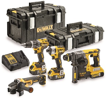 ZESTAW 18V DeWalt DCK422P3 BRUSHLESS Tough System - 3 akumulatory 18V/5.0Ah
