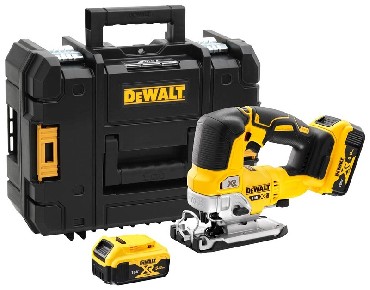 Wyrzynarka akumulatorowa DeWalt DCS334P2 BRUSHLESS - 2 akumulatory 18V/5.0Ah