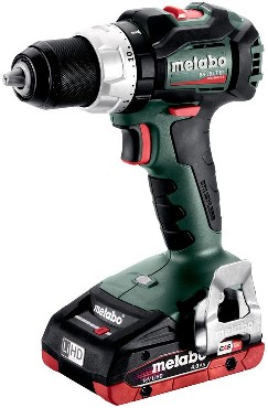 Akumulatorowa wiertarko-wkrtarka Metabo BS 18 LT BL - 2 akumulatory LiHD 18V/4.0Ah + metaBOX