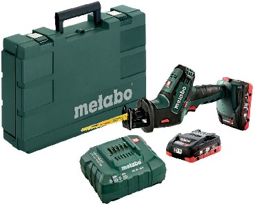 Akumulatorowa pia szablasta Metabo SSE 18 LTX Compact + 2 akumulatory LiHD 18V/4.0Ah