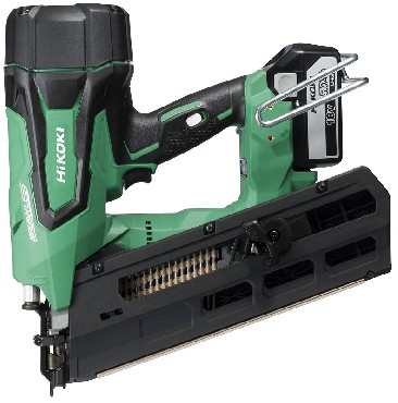 Akumulatorowa gwodziarka HiKOKI (dawniej Hitachi) NR1890DBRL WKZ BRUSHLESS - 2 akumulatory 18V/5.0Ah + walizka HSC
