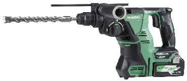 Akumulatorowa moto-wiertarka HiKOKI (dawniej Hitachi) DH36DPA WRZ BRUSHLESS - 2 akumulatory Multi Volt 36V/2.5Ah + walizka HSC