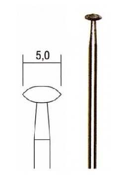 Kocwka szlifierska Proxxon Diamentowa - dysk 5.0 mm