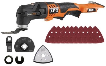 Akumulatorowe narzdzie wielofunkcyjne AEG OMNI 18C-0 KIT1X