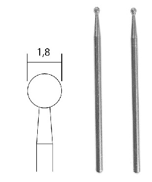 Kocwka szlifierska Proxxon Diamentowa - kula 1.8 mm