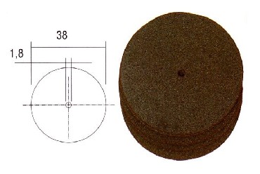 Tarcza tnca Proxxon Korundowe - 38 mm - 25 szt