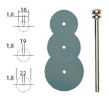 Tarcza tnca Proxxon Precyzyjna - 3 szt.