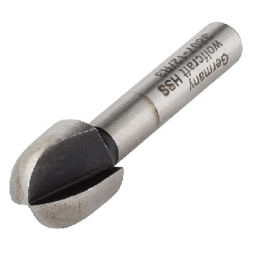 Frez Wolfcraft Promieniowy wypuky 12 mm / HSS / trzpie 6 mm