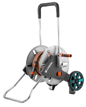 Wzek z wem Gardena AquaRoll M Metal - zestaw Flex