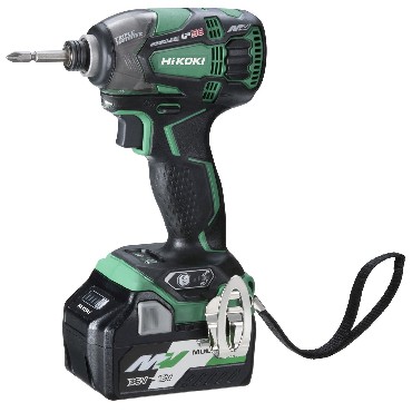 Akumulatorowa zakrtarka udarowa HiKOKI (dawniej Hitachi) WH36DB WRZ BRUSHLESS - 2 akumulatory Multi Volt 36V/2.5Ah + walizka HSC
