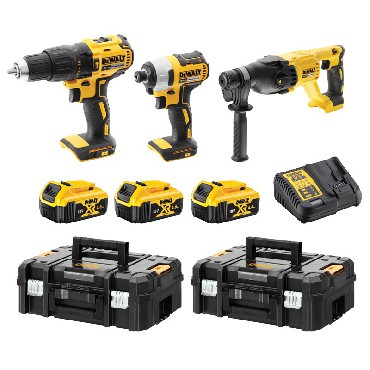 Zestaw narzdzi akumulatorowych DeWalt DCK369M3T
