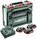 Zestaw startowy Metabo 3 akumulatory LiHD 18V/4.0Ah + ładowarka ASC 55 + metaBOX