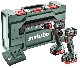 ZESTAW 12V Metabo Combo Set 2.7.4 12V BL - 2 akumulatory 12V/1x2.0+1x4.0Ah + metaBOX