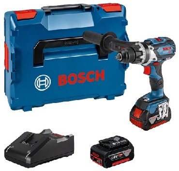 Akumulatorowa wiertarko-wkrtarka Bosch GSR 18V-110C - 2 akumulatory 18V/5.0Ah