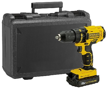 Akumulatorowa wiertarko-wkrtarka Stanley FatMax FMC601C2K - 2 akumulatory 18V/1.3Ah