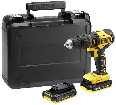 Akumulatorowa wiertarko-wkrtarka udarowa Stanley FatMax FMC628D2K BRUSHLESS - 2 akumulatory 18V/2.0Ah
