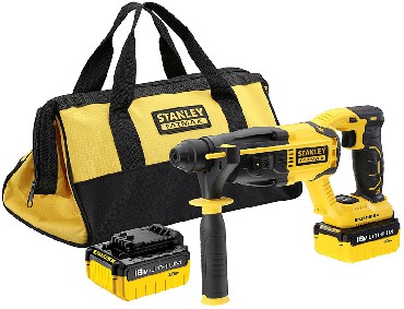 Akumulatorowa moto-wiertarka Stanley FatMax FMCD900M2S BRUSHLESS - 2 akumulatory 18V/4.0Ah
