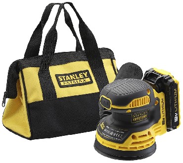 Akumulatorowa szlifierka mimorodowa Stanley FatMax FMCW220D1 - akumulator 18V/2.0Ah