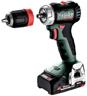 Akumulatorowa wiertarko-wkrtarka Metabo BS 18 L BL Q + 2 akumulatory Li-Power 18V/2.0Ah