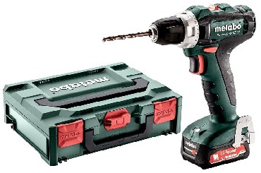 Akumulatorowa wiertarko-wkrtarka Metabo PowerMaxx BS 12 - 2 akumulatory Li-Power 12V/2.0Ah + metaBOX