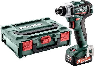 Akumulatorowa zakrtarka udarowa Metabo PowerMaxx SSD 12 BL + metaBOX + 2 akumulatory Li-Power 12V/2.0Ah