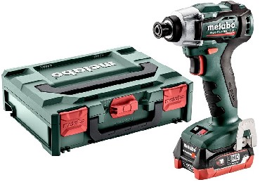 Akumulatorowa zakrtarka udarowa Metabo PowerMaxx SSD 12 BL - 2 akumulatory LiHD 12V/4.0Ah + metaBOX