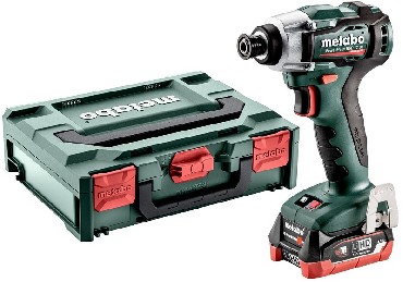 Akumulatorowa zakrtarka udarowa Metabo PowerMaxx SSD 12 BL + metaBOX + 2 akumulatory LiHD 12V/4.0Ah