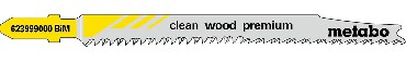 Brzeszczot Metabo Clean wood BIM 93x2.2 - 5 sztuk