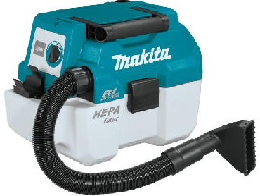 Akumulatorowy odkurzacz przemysowy Makita DVC750LZX1 BRUSHLESS (bez akumulatora i adowarki)