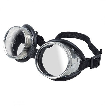 BHP Wolfcraft Okulary ochronne z gwintowanymi piercieniami