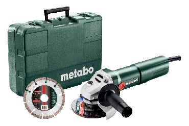 Szlifierka ktowa Metabo W 1100-125 w walizce + tarcza diamentowa 125 mm