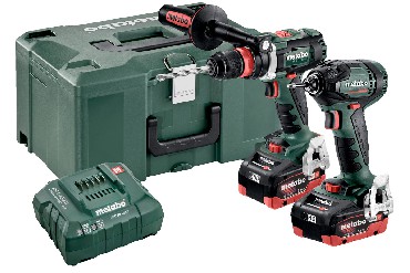 Zestaw Combo - klasa 18 V Metabo Combo 2.1.13 18 V BL 2x LiHD BS+SSD+MetaLoc