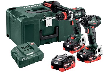 Zestaw Combo - klasa 18 V Metabo Combo 2.1.13 18 V BL 3x LiHD BS+SSD+MetaLoc