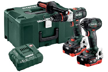 Zestaw Combo - klasa 18 V Metabo Combo 2.1.15 18 V 2x LiHD SB+SSD+MetaLoc